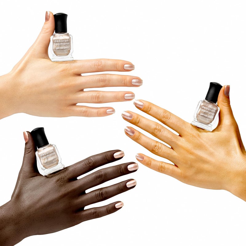 Deborah Lippmann Gel Lab Pro Nail Polish Treatment Enriched for Nail Health, Wear, and Shine No Animal Testing, 21 Free, Vegan Neutral Colors